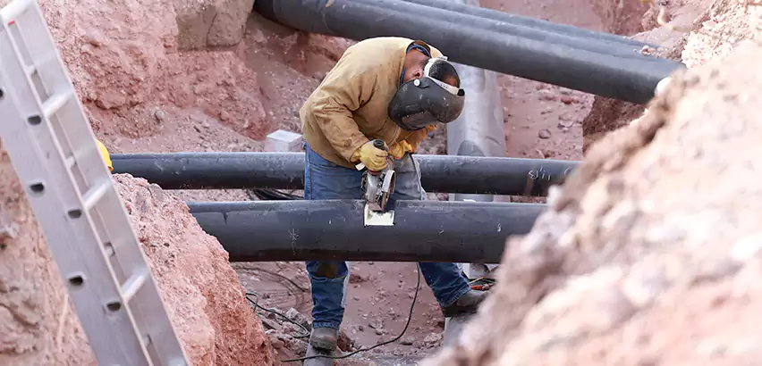 Water Line Replacement in Cliffside Park